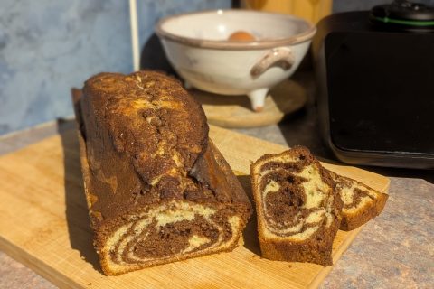 Cliquez pour zoomer ! Marbré au chocolat Thermomix par ambre198091