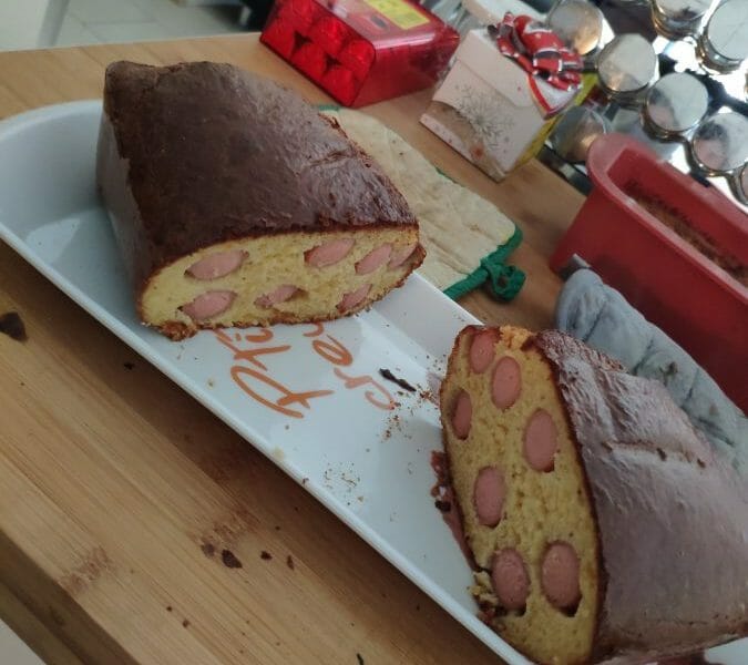 Cliquez pour zoomer ! Cake hot-dog Thermomix par Josy07700