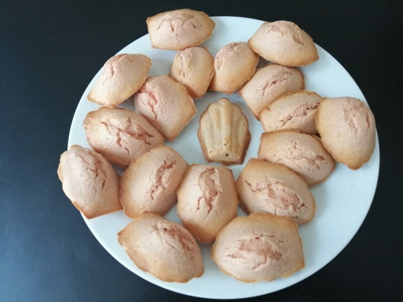 Cliquez pour zoomer ! Madeleines aux biscuits roses de Reims Thermomix par valg67