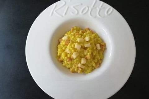 Cliquez pour zoomer ! Risotto de coquillettes au Thermomix