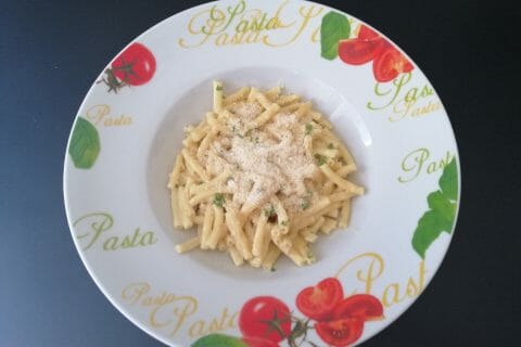 Cliquez pour zoomer ! Macaroni sauce Alfredo au Thermomix