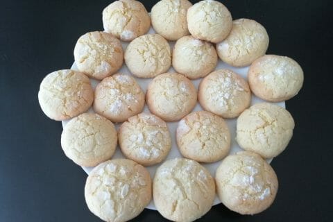 Cliquez pour zoomer ! Craquelés au citron au Thermomix
