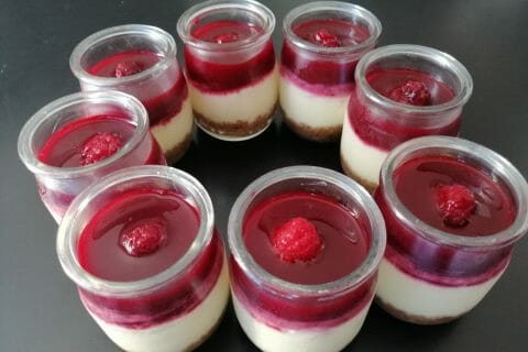Cliquez pour zoomer ! Cheesecakes au Varoma au Thermomix