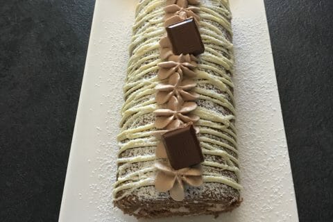 Cliquez pour zoomer ! Fraisier roulé Thermomix par mar