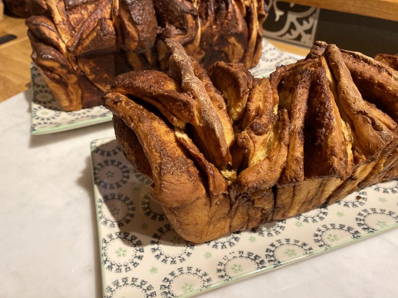 Cliquez pour zoomer ! Brioche à effeuiller à la cannelle Thermomix par littlenomis