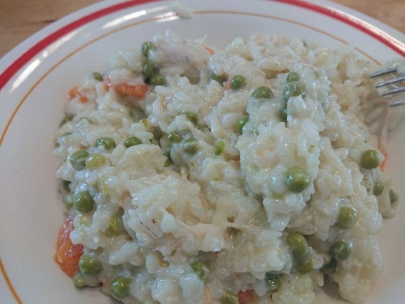 Cliquez pour zoomer ! Risotto poulet et champignons Thermomix par Val8459