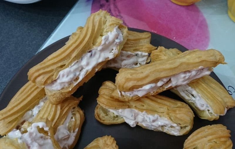 Cliquez pour zoomer ! Mini éclairs au saumon fumé Thermomix par Sabrina.1609