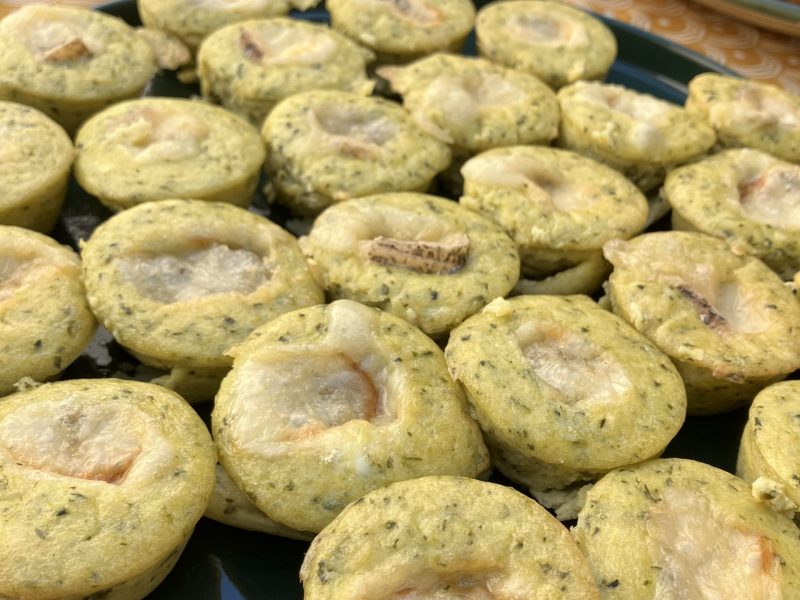 Cliquez pour zoomer ! Petits flans courgettes coeur fondant au gorgonzola Thermomix par manonhjf