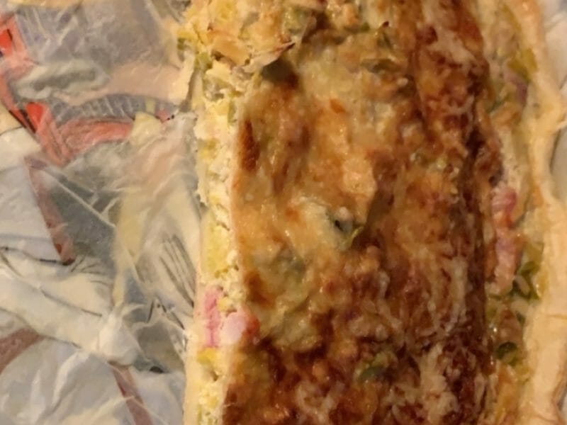 Cliquez pour zoomer ! Tarte aux poireaux Thermomix par Lau20