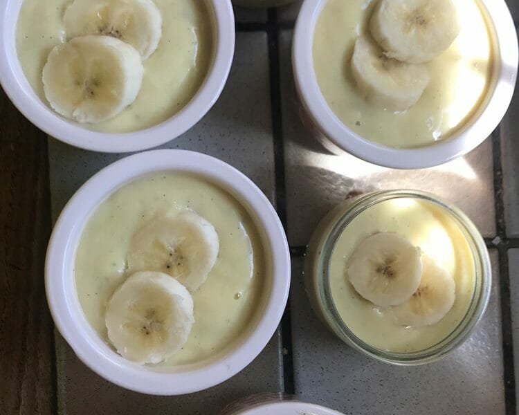 Cliquez pour zoomer ! Crème dessert à la banane Thermomix par Lau20