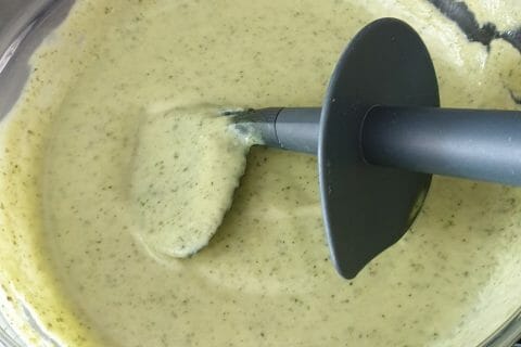 Cliquez pour zoomer ! Farfalle à la crème de courgettes au Thermomix