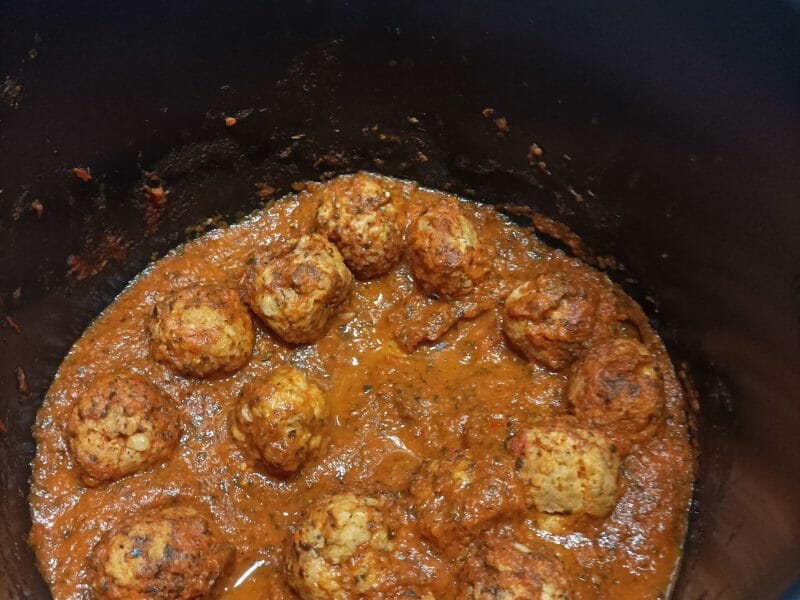 Cliquez pour zoomer ! Boulettes de dinde à l’italienne Thermomix par tetedecochon