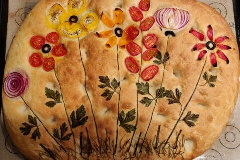 Cliquez pour zoomer ! Focaccia Thermomix par Bestla