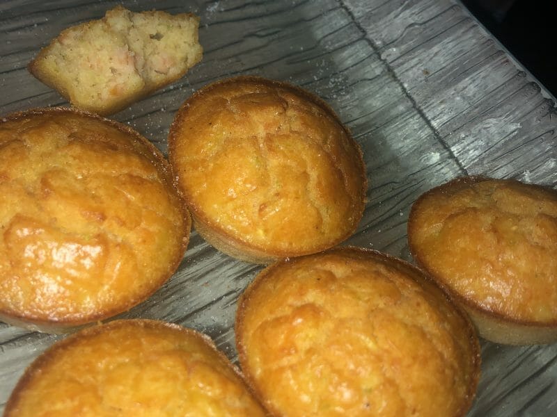 Cliquez pour zoomer ! Muffins courgettes et saumon Thermomix par Khelissa10