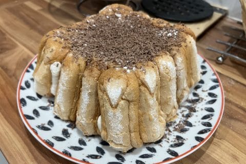 Cliquez pour zoomer ! Charlotte poire chocolat Thermomix par Capuciiiine