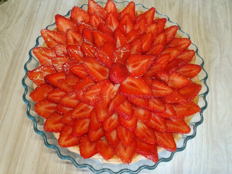 Cliquez pour zoomer ! Tarte aux fraises Thermomix par titikamou