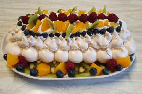 Cliquez pour zoomer ! Mini pavlova aux fraises Thermomix par titikamou