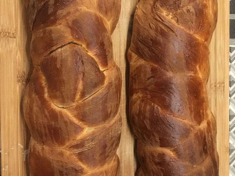 Cliquez pour zoomer ! Brioche tressée à la mie filante Thermomix par Missdolphin
