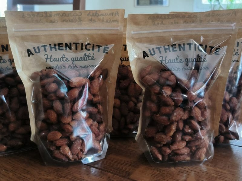 Cliquez pour zoomer ! Amandes grillées à la cannelle et au miel Thermomix par PEnnylane