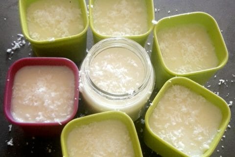 Cliquez pour zoomer ! Crème dessert à la noix de coco au Thermomix