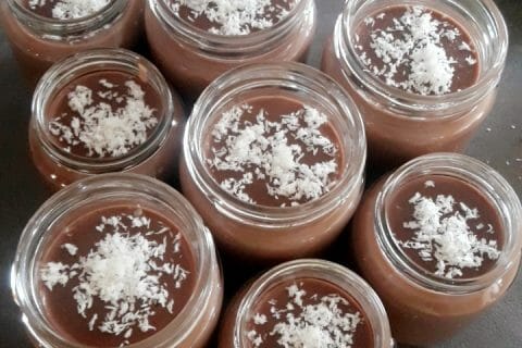 Cliquez pour zoomer ! Crème dessert choco-coco au Thermomix