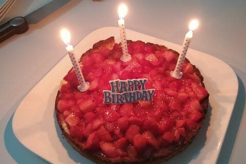 Cliquez pour zoomer ! Tarte aux fraises Thermomix par Hiro-Mina