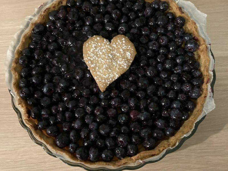 Cliquez pour zoomer ! Tarte aux myrtilles Thermomix par Dorine