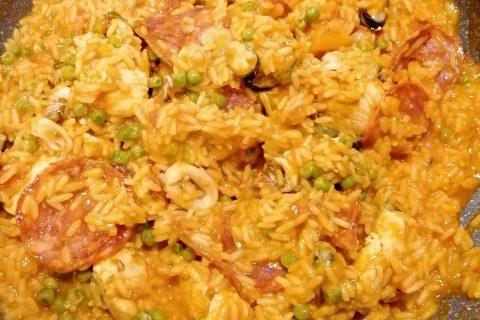Cliquez pour zoomer ! Paella au Thermomix