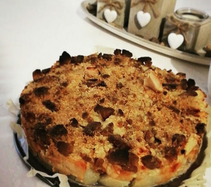 Cliquez pour zoomer ! Crumble pommes, poires et spéculoos Thermomix par Emilie0396