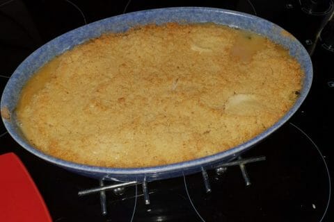 Cliquez pour zoomer ! Crumble courgettes, chèvre et lardons au Thermomix