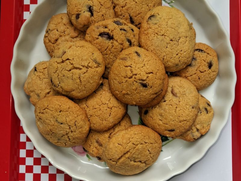 Cliquez pour zoomer ! Cookies à la noix de coco et pépites de chocolat Thermomix par salouathurifera