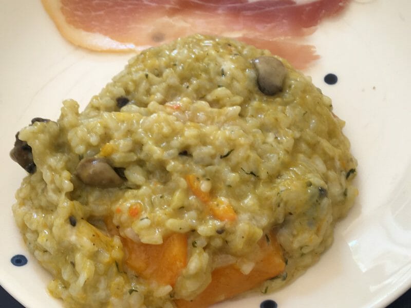 Cliquez pour zoomer ! Risotto au potimarron Thermomix par Mounzi