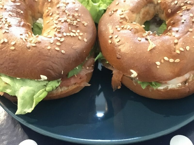 Cliquez pour zoomer ! Bagels au saumon fumé Thermomix par Mounzi
