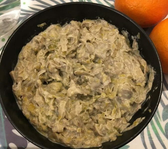 Cliquez pour zoomer ! Fondue de poireaux Thermomix par Mounzi