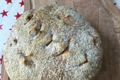 Cliquez pour zoomer ! Miche de pain Thermomix par Mounzi