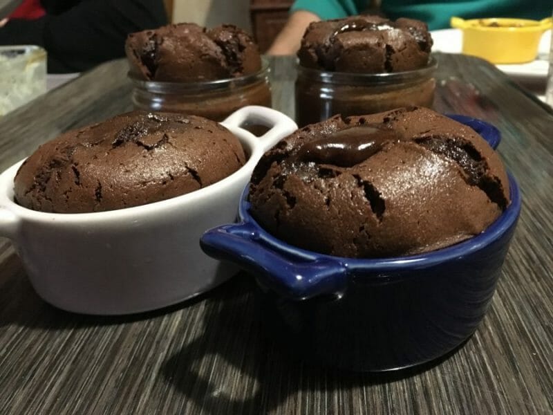 Cliquez pour zoomer ! Ramequins fondants au chocolat Thermomix par Ofee18