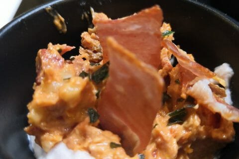 Cliquez pour zoomer ! Verrines mousse de jambon et pesto de tomates confites Thermomix par Lau_8