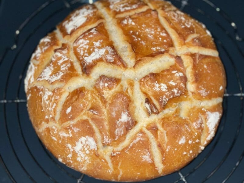 Cliquez pour zoomer ! Pain Cocotte Thermomix par NafVal974