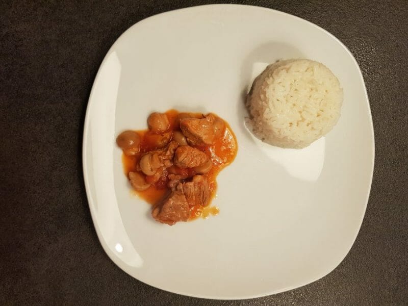 Cliquez pour zoomer ! Veau Marengo Thermomix par alexplumett