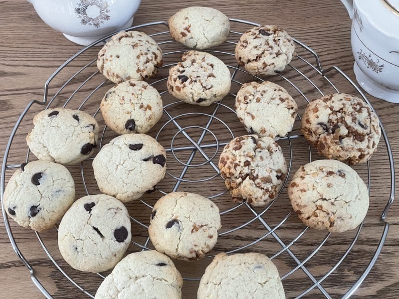 Cliquez pour zoomer ! Cookies aux pépites de chocolat blanc Thermomix par nadege3487