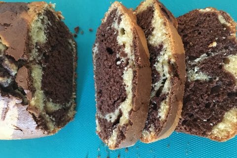 Cliquez pour zoomer ! Marbré au chocolat au Thermomix