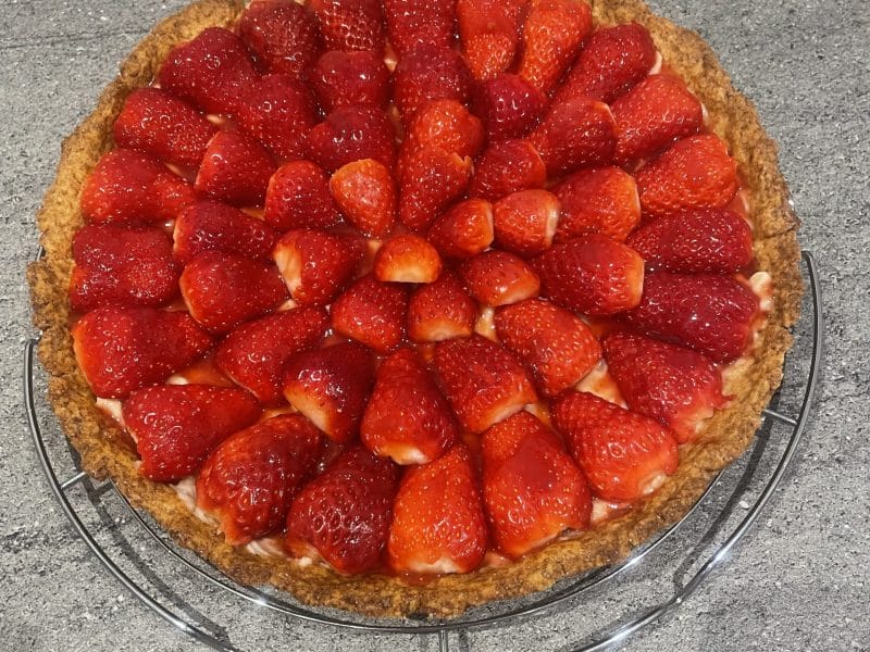 Cliquez pour zoomer ! Tarte aux fraises Thermomix par nadege3487