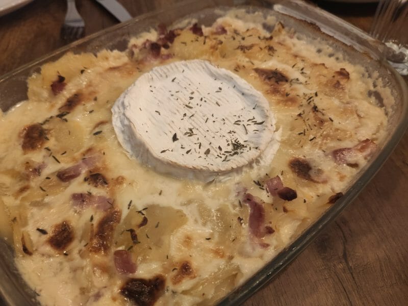 Cliquez pour zoomer ! Gratin de pommes de terre à la normande Thermomix par Mariden