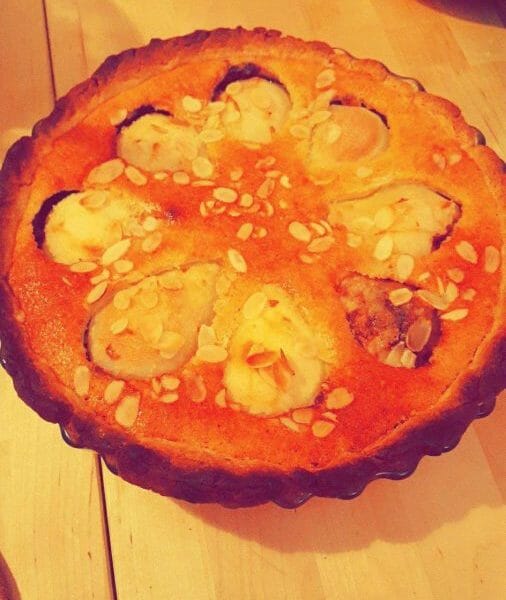 Cliquez pour zoomer ! Tarte poires et chocolat Thermomix par Livia