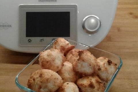 Cliquez pour zoomer ! Rocher coco (Congolais) Thermomix par Sabrina_18