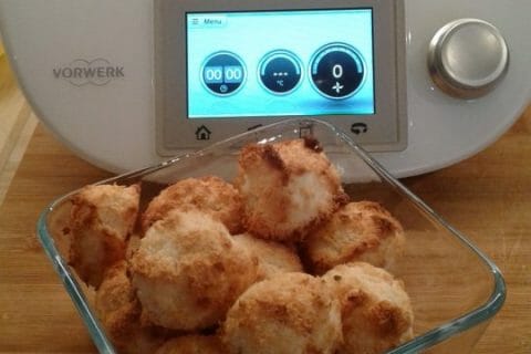 Cliquez pour zoomer ! Rocher coco (Congolais) Thermomix par Sabrina_18