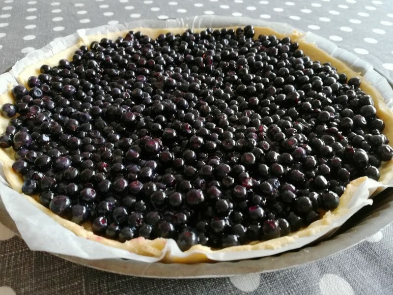 Cliquez pour zoomer ! Tarte aux myrtilles Thermomix par nele08