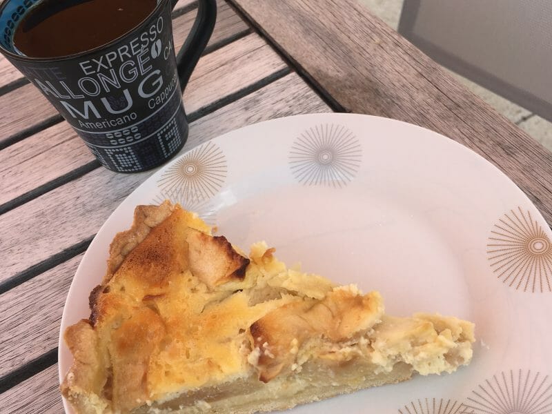 Cliquez pour zoomer ! Tarte normande aux pommes Thermomix par Lucie_20