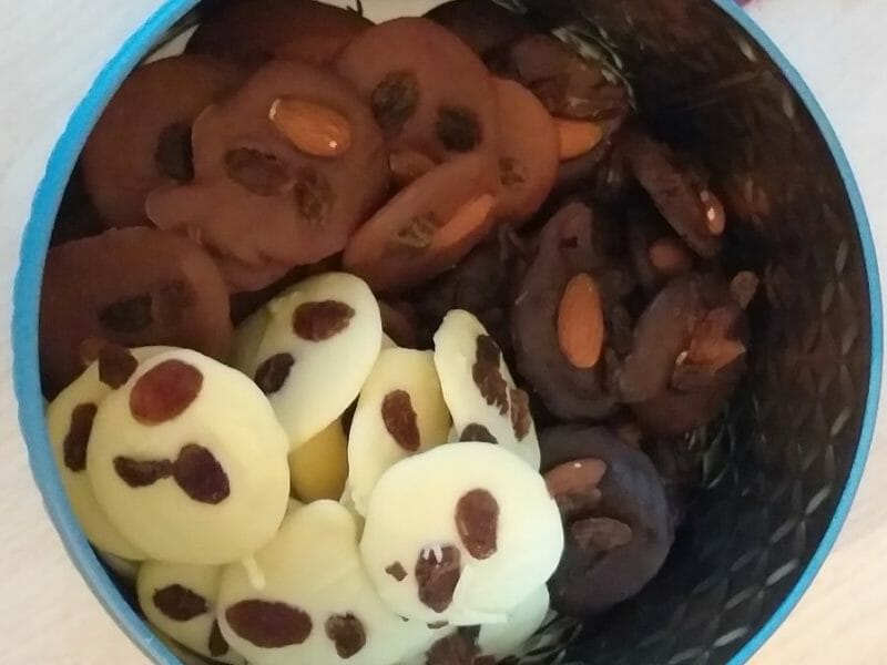 Cliquez pour zoomer ! Mendiants au chocolat Thermomix par Syssy44