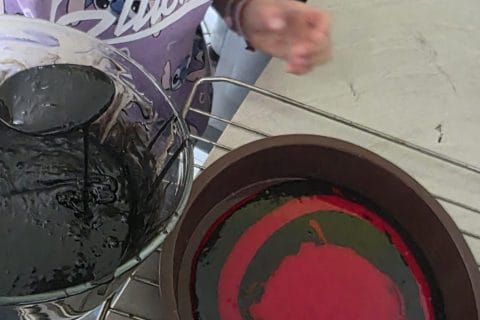 Cliquez pour zoomer ! Gâteau zébré Thermomix par Syssy44